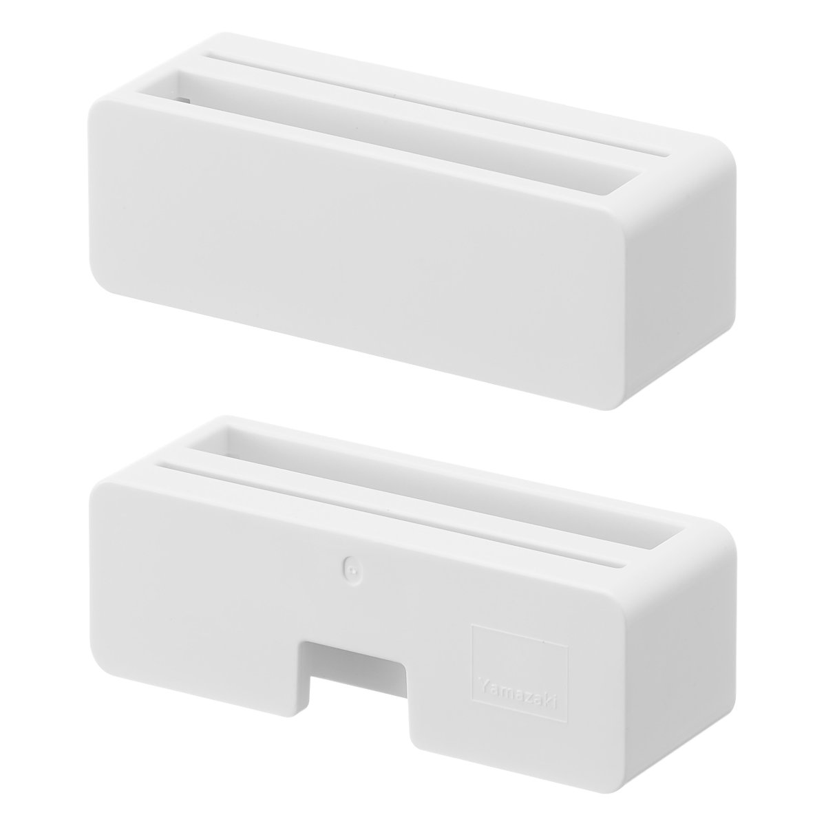 山崎実業 MIST フィルムフック歯磨き粉チューブホルダー ホワイト ミスト ( 4903208102780 ミストシリーズ 歯磨き粉チューブホルダー フィルムフック 歯磨き粉 チューブ ホルダー ハンドクリーム )