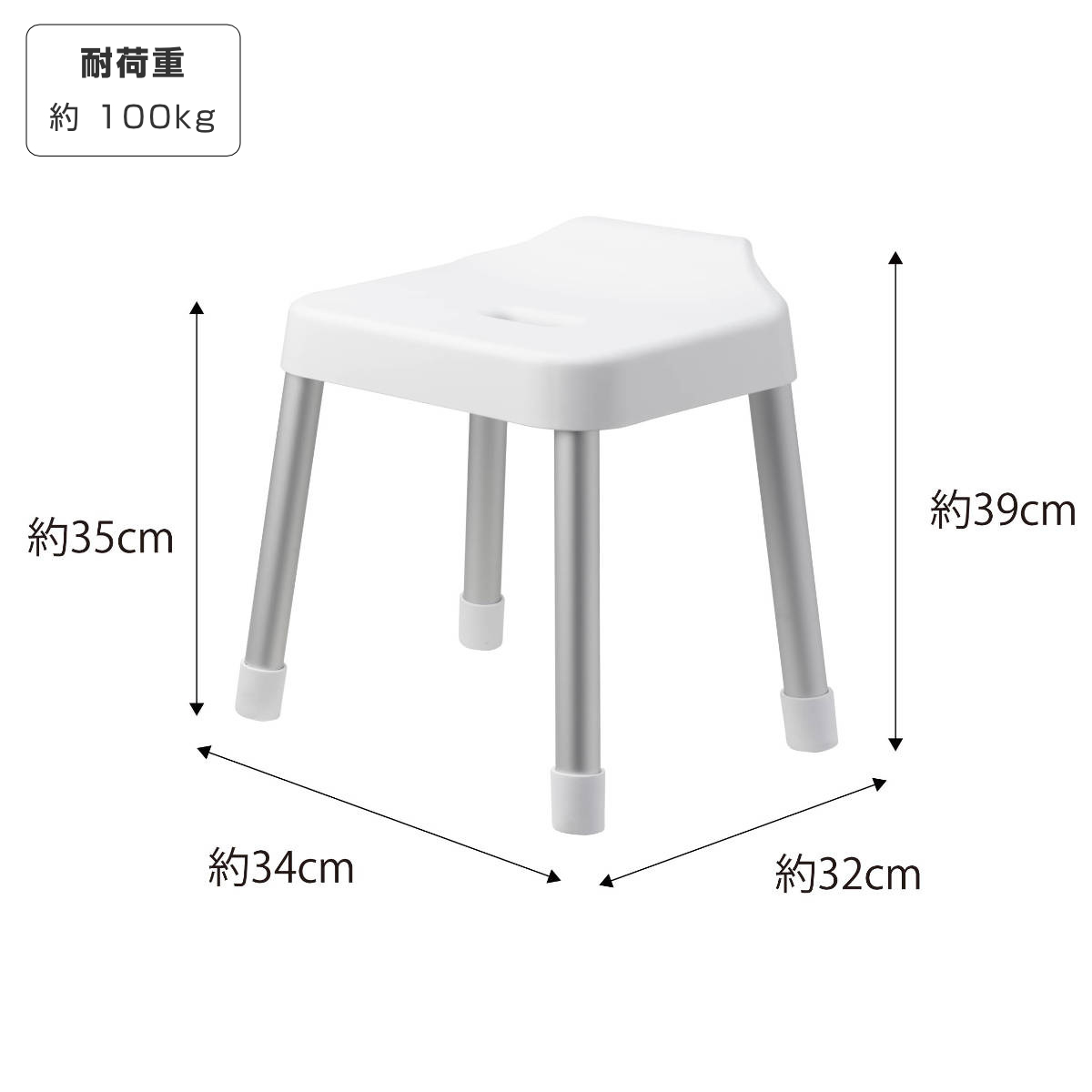 山崎実業 MIST 引っ掛け風呂イス SH35+マグネット&引っ掛け湯おけ 2点セット ミスト ( 4903208073097 バスチェア 座面高35cm 湯桶 洗面器 壁面 浮かせる ホワイト ブラック ) 【ブラック】 ブラック