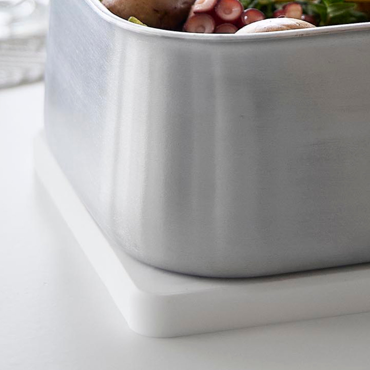 山崎実業 tower マグネットシリコーン鍋敷き 角型 タワー ( 4903208103206 タワーシリーズ 鍋敷き なべ敷き 鍋敷 鍋しき シリコン 磁石 マグネット シリコーン シリコーン鍋敷き 四角 シリコン鍋敷き 耐熱 ) 【ブラック】 ブラック