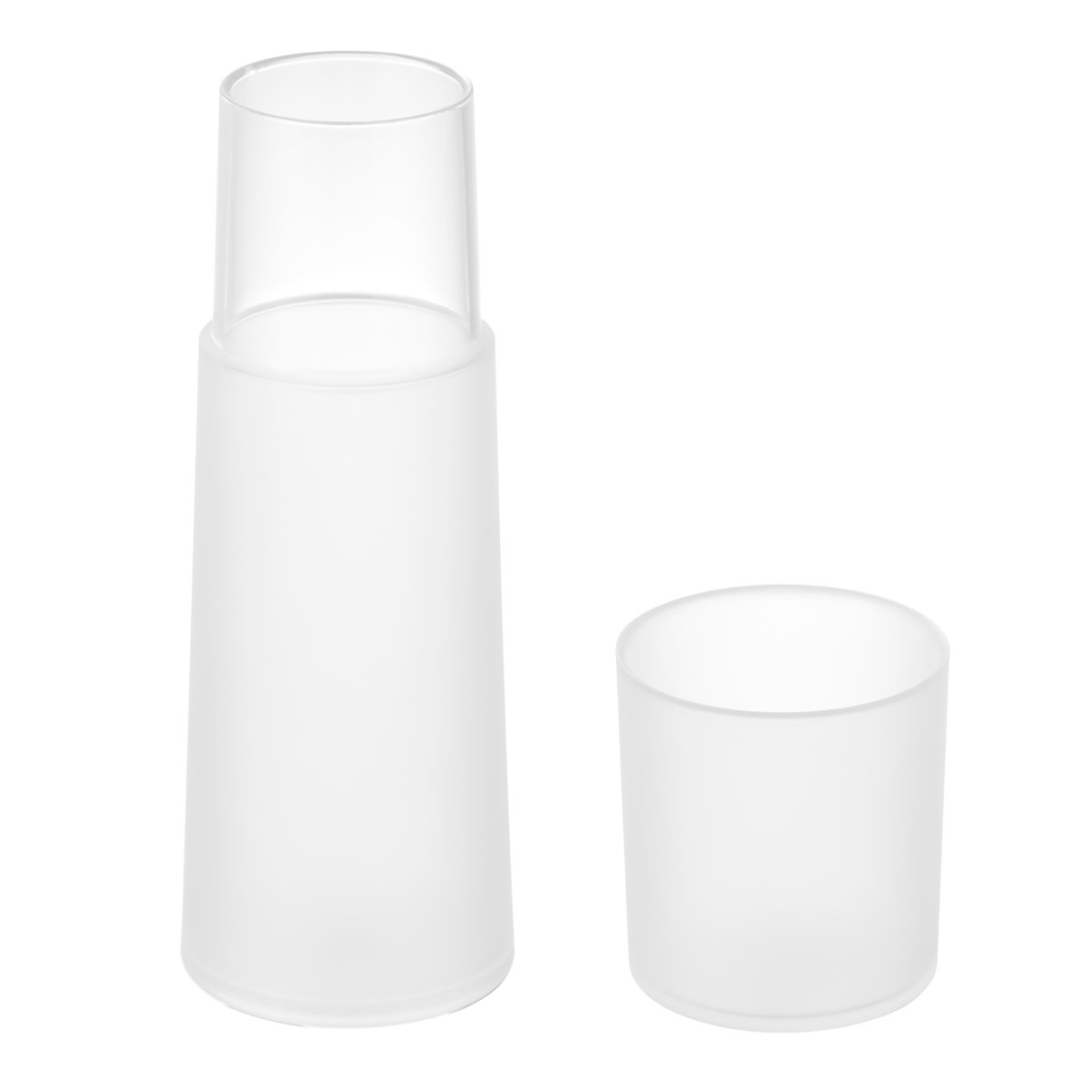 山崎実業 tower ベッドサイドカラフェ タワー ( 4903208107570 タワーシリーズ カラフェ ピッチャー 水差し 水入れ ベッド 寝室 就寝時 水分補給 ウォーターカラフェ ) 【ブラック】 ブラック