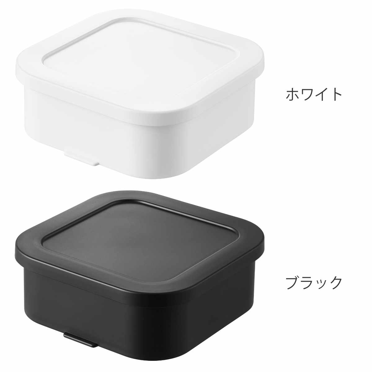 山崎実業 tower 温まりやすい立つ冷凍ごはん容器 タワー 一膳 2個組×3個 ( 4903208106306 タワーシリーズ 食洗機対応 電子レンジ対応 ごはん保存容器 保存容器 ザル付き 容器 1膳 150g ) 【ブラック】 ブラック