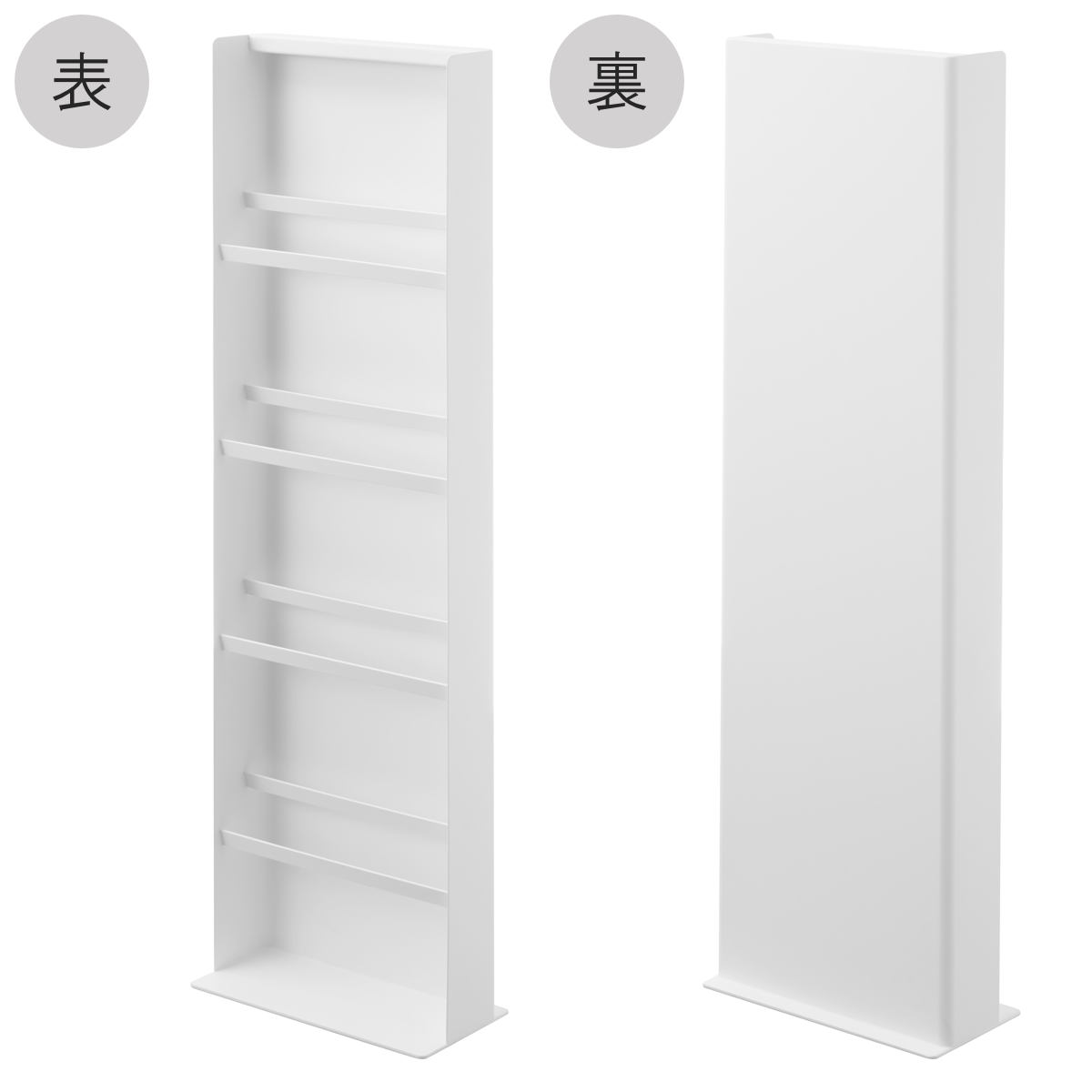 山崎実業 tower 目隠しスリッパラック タワー ( 4903208109581 タワーシリーズ 玄関 スリッパ ラック スリッパ立て スリッパホルダー 目隠し 隠す収納 ルームシューズ 省スペース 玄関収納 スリム コンパクト ) 【ブラック】 ブラック