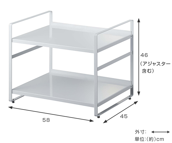 dショッピング |キッチン収納 冷蔵庫上収納ラック タワー tower （ キッチン収納ラック 冷蔵庫上ラック 山崎実業 オープンラック キッチン  キッチンラック 小物収納 収納用品 白 黒 yamazaki ） 【 ホワイト 】 | カテゴリ：キッチン収納・食品棚の販売できる商品 ...