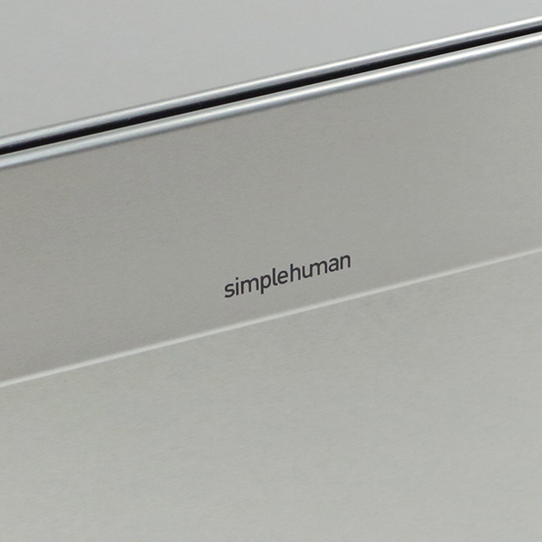 正規品 ゴミ箱 シンプルヒューマン ペダル式 ふた付き simplehuman 45L ホワイト レクタンギュラーステップダストボックス ( 分別 ごみ箱 キッチン スリム ダストボックス ステンレス おしゃれ 45 リットル )
