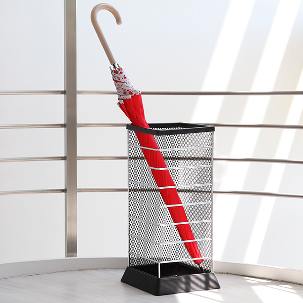 傘立て Xチェンジ 角型 ブラック ( 傘 スタンド 玄関 収納 アンブレラホルダー かさ立て カサ立て おしゃれ エントランス 山崎実業 )