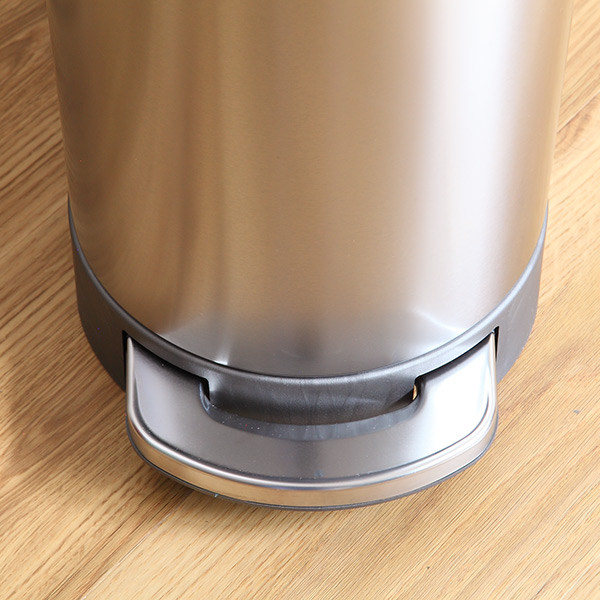 正規品 ゴミ箱 シンプルヒューマン simplehuman 45L スリムステップカン ステンレス ふた付き ( ダストボックス ごみ箱 キッチン スリム ペダル くずかご おしゃれ 袋 見えない 45 リットル リビング )