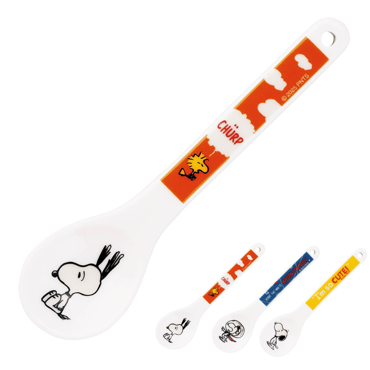 スプーン 陶製スプーン スヌーピー ( 陶製 カトラリー コミックレトロ キャラクター かわいい プレゼント ギフト ) 【イエロー】
