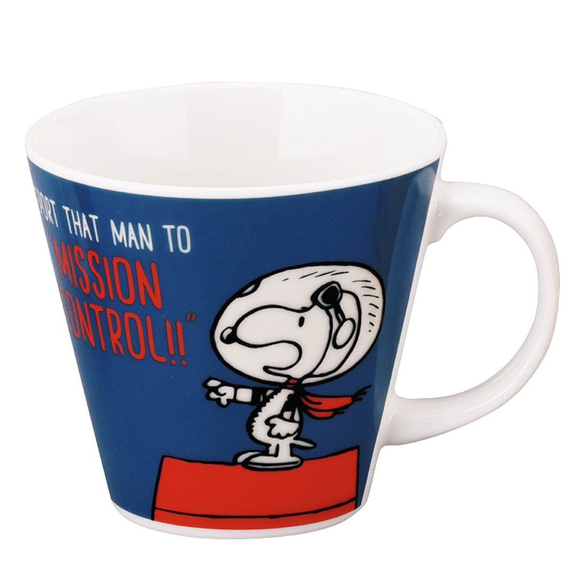マグカップ マグ スヌーピー ( 340ml 電子レンジ対応 食洗機対応 磁器 日本製 マグコップ カップ 食器 コミックレトロ キャラクター かわいい プレゼント ギフト ) 【オレンジ】 オレンジ