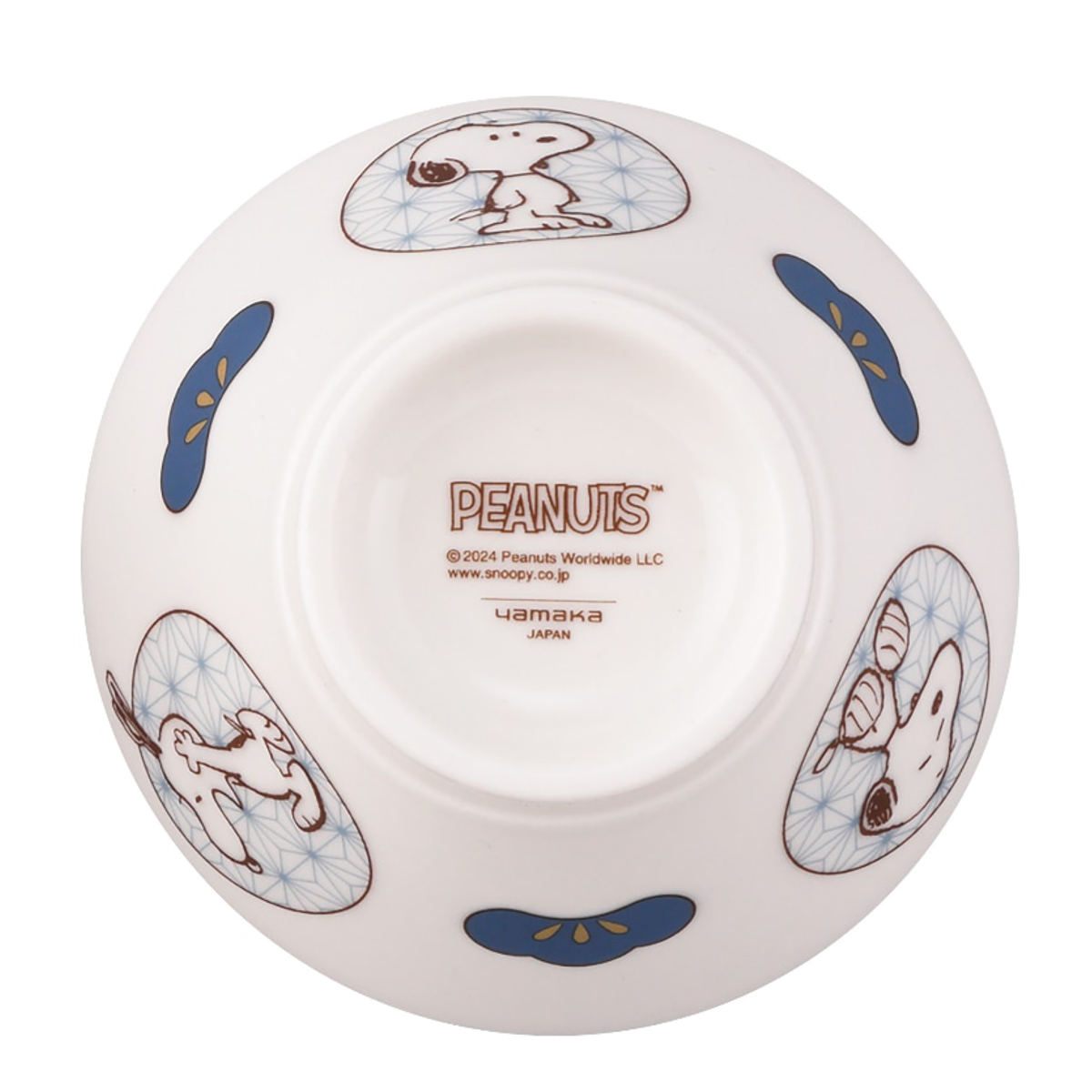 鉢 小鉢 スヌーピー ( 10cm 電子レンジ対応 食洗機対応 磁器 ボウル 器 うつわ 食器 日本製 和風 和食器 キャラクター かわいい ) 【梅赤】 梅赤