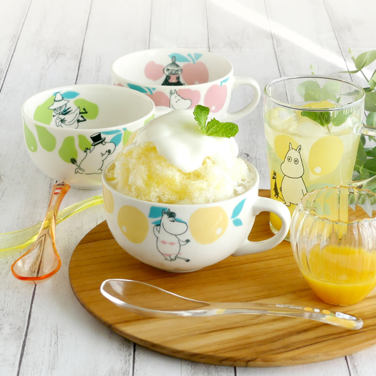 スプーン MOOMIN クリアスプーン ( 18cm 食洗機対応 カトラリー 樹脂 日本製 クリア ムーミン リトルミイ スナフキン キャラクター キャラ グッズ おしゃれ ) 【リトルミイ】 リトルミイ