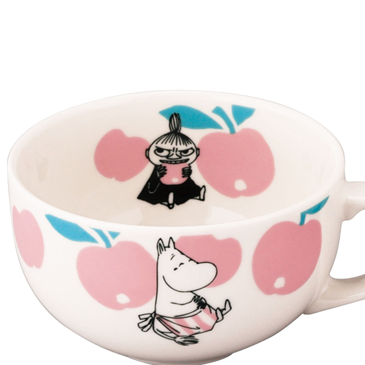 ボウル MOOMIN スープマグ ( 400ml 食洗機対応 電子レンジ対応 磁器 日本製 スープカップ マグ マグカップ マグコップ カップ 食器 ムーミン リトルミイ スナフキン キャラクター キャラ グッズ おしゃれ ) 【リトルミイ】 リトルミイ