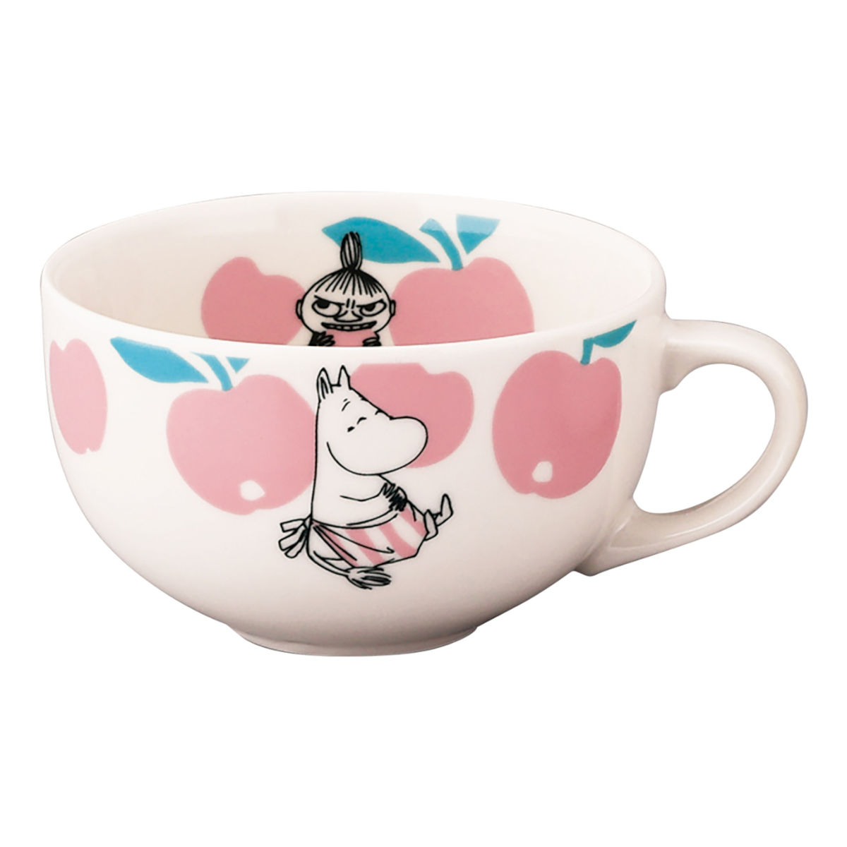 ボウル MOOMIN スープマグ ( 400ml 食洗機対応 電子レンジ対応 磁器 日本製 スープカップ マグ マグカップ マグコップ カップ 食器 ムーミン リトルミイ スナフキン キャラクター キャラ グッズ おしゃれ ) 【リトルミイ】 リトルミイ