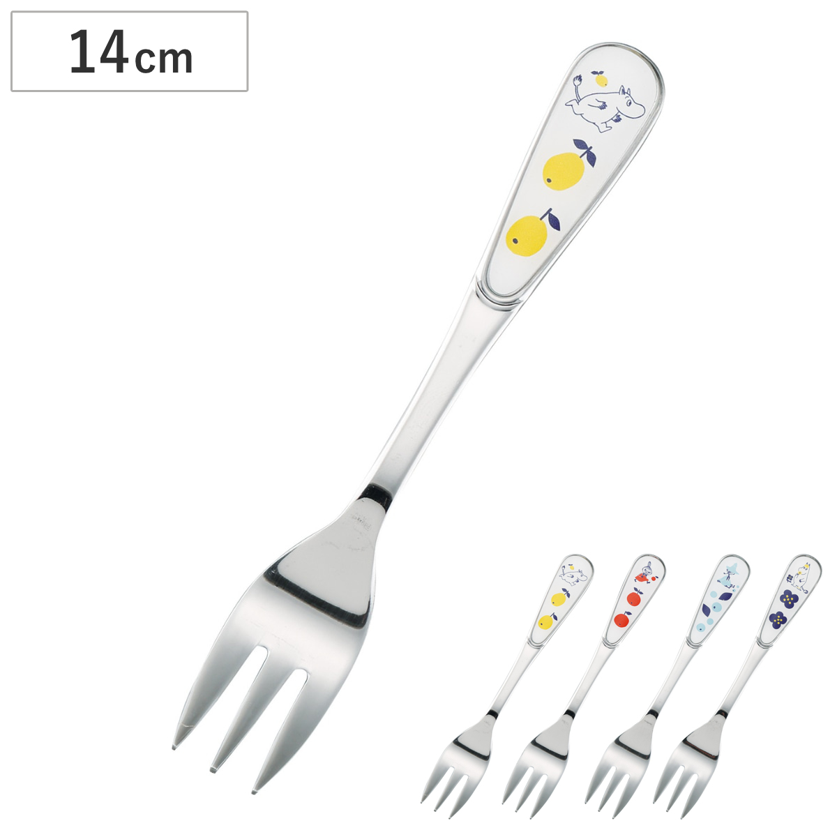 フォーク MOOMIN （ 14cm ステンレス 日本製 カトラリー デザート ムーミン 北欧 かわいい おしゃれ キャラクター ） 【スノークのおじょうさん】