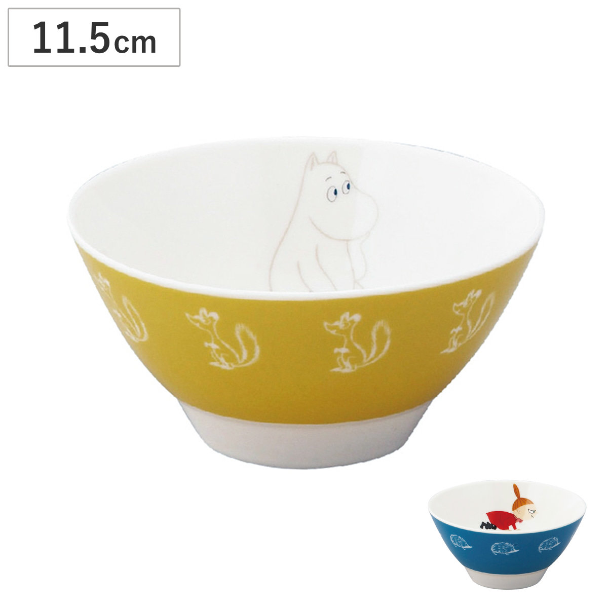 茶碗 MOOMIN 11ライスボウル （ 11.5cm 食洗機対応 電子レンジ対応 磁器 お茶碗 茶わん ごはん 食器 日本製 ムーミン リトルミイ キャラクター かわいい おしゃれ 北欧 ） 【ムーミン】