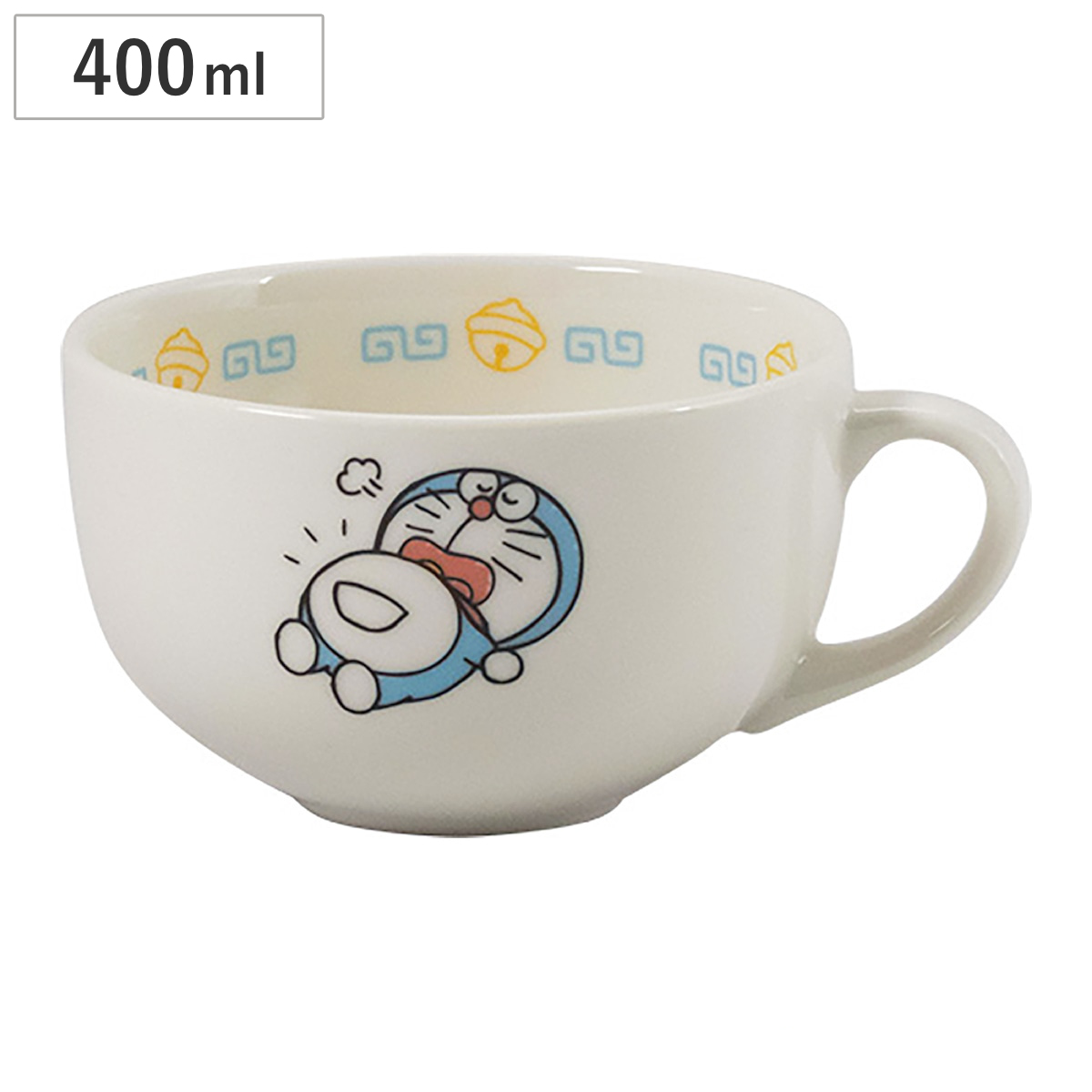 ボウル ドラえもん スープマグ （ 400ml 食洗機対応 電子レンジ対応 磁器 スープカップ マグ マグカップ マグコップ カップ 器 うつわ 中華 食器 日本製 アイムドラえもん 中華シリーズ キャラクター かわいい ）