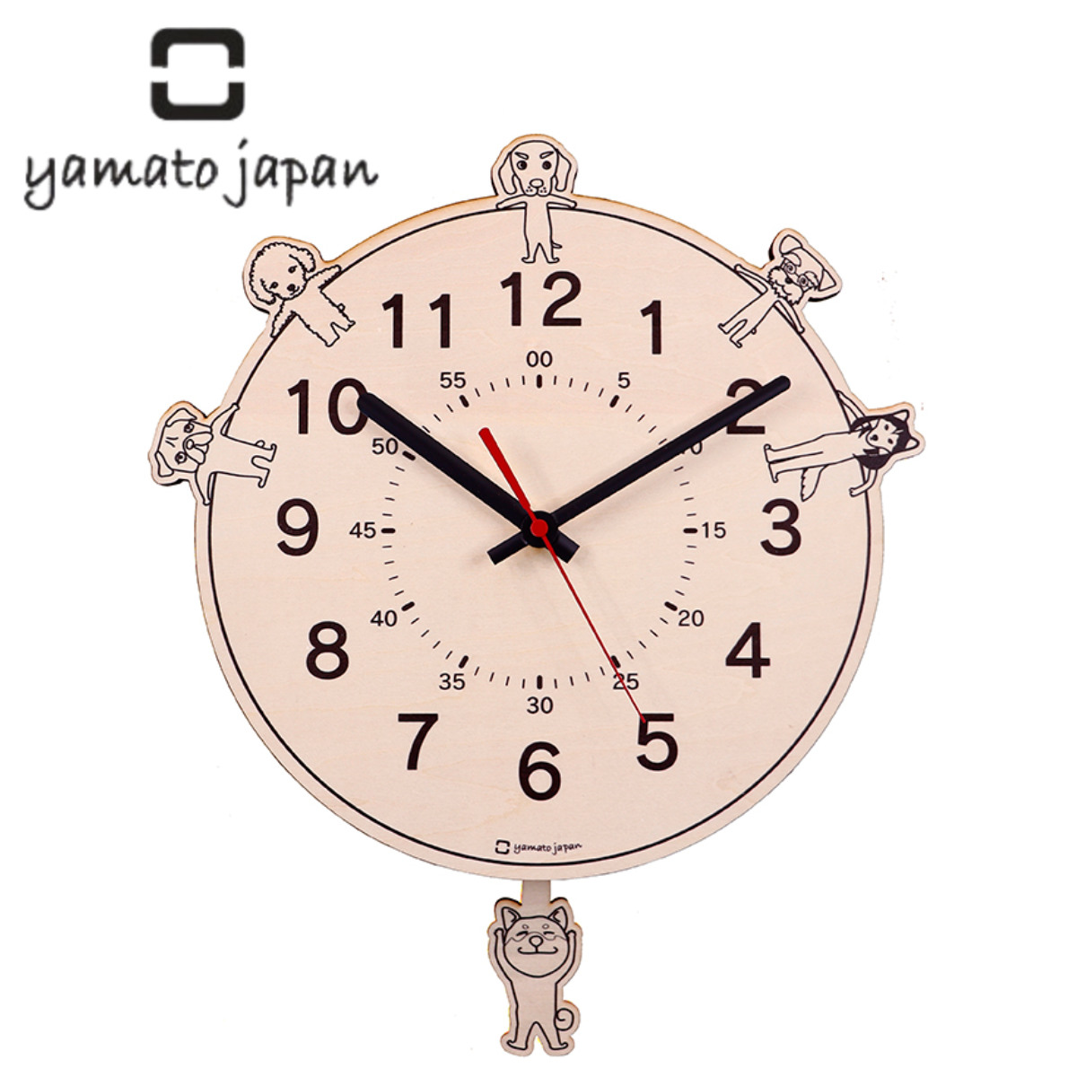 振り子時計 サーカス - 掛け時計・置き時計
