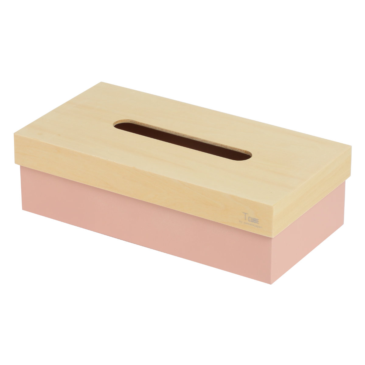 ティッシュケース 木製 T CUBE 北欧 ( ティッシュ ケース ティッシュカバー ハンドメイド 日本製 ティッシュホルダー インテリア 雑貨 リビング ダイニング 収納 おしゃれ ナチュラル 木目 ) 【アイボリー】 アイボリー