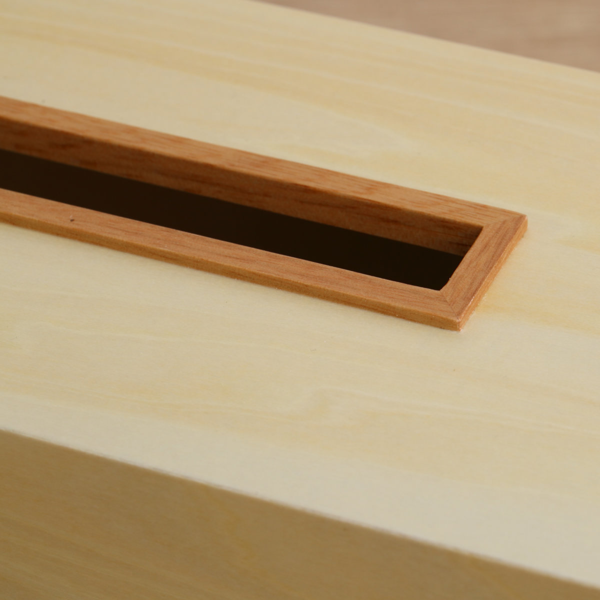 ティッシュケース KOGUCHI 木製 ( おしゃれ ティッシュボックス ティッシュカバー 卓上 ヤマト工芸 ティッシュ ケース ボックス 収納 木目 天然木 日本製 シンプル ナチュラル ティッシュペーパー 箱ティッシュ ボックスティッシュ ) 【ダークブラウン】 ダークブラウン