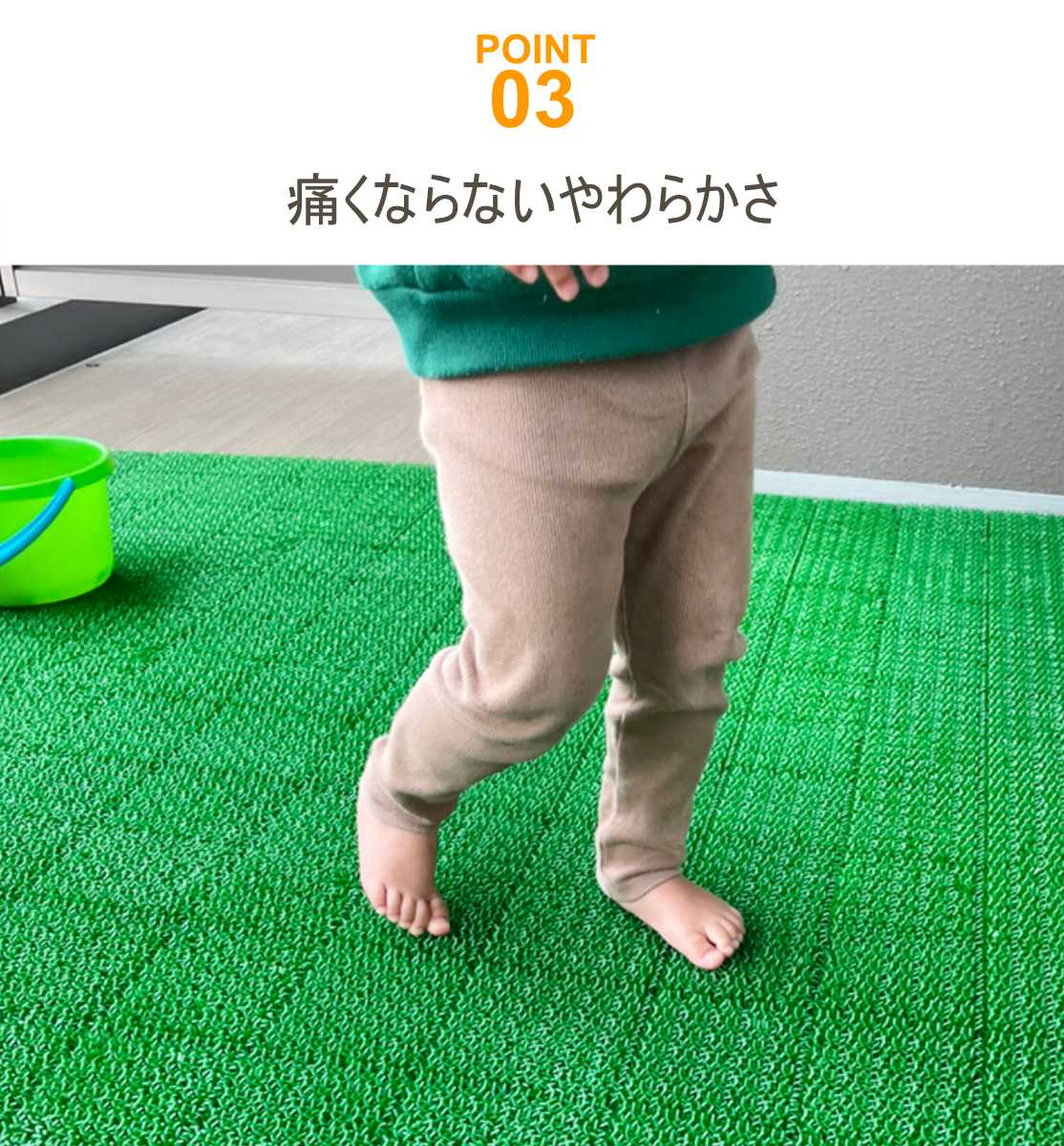 人工芝 ジョイント 若草ユニット 本体 30×30cm 180枚セット EVタイプ ( 人工 芝 庭 ベランダ ウッドデッキ ガーデン マット 耐久性 180枚 正方形 玄関 テラス バルコニー 屋上 エクステリア ガーデニング 園芸 ) 【グレー】 グレー