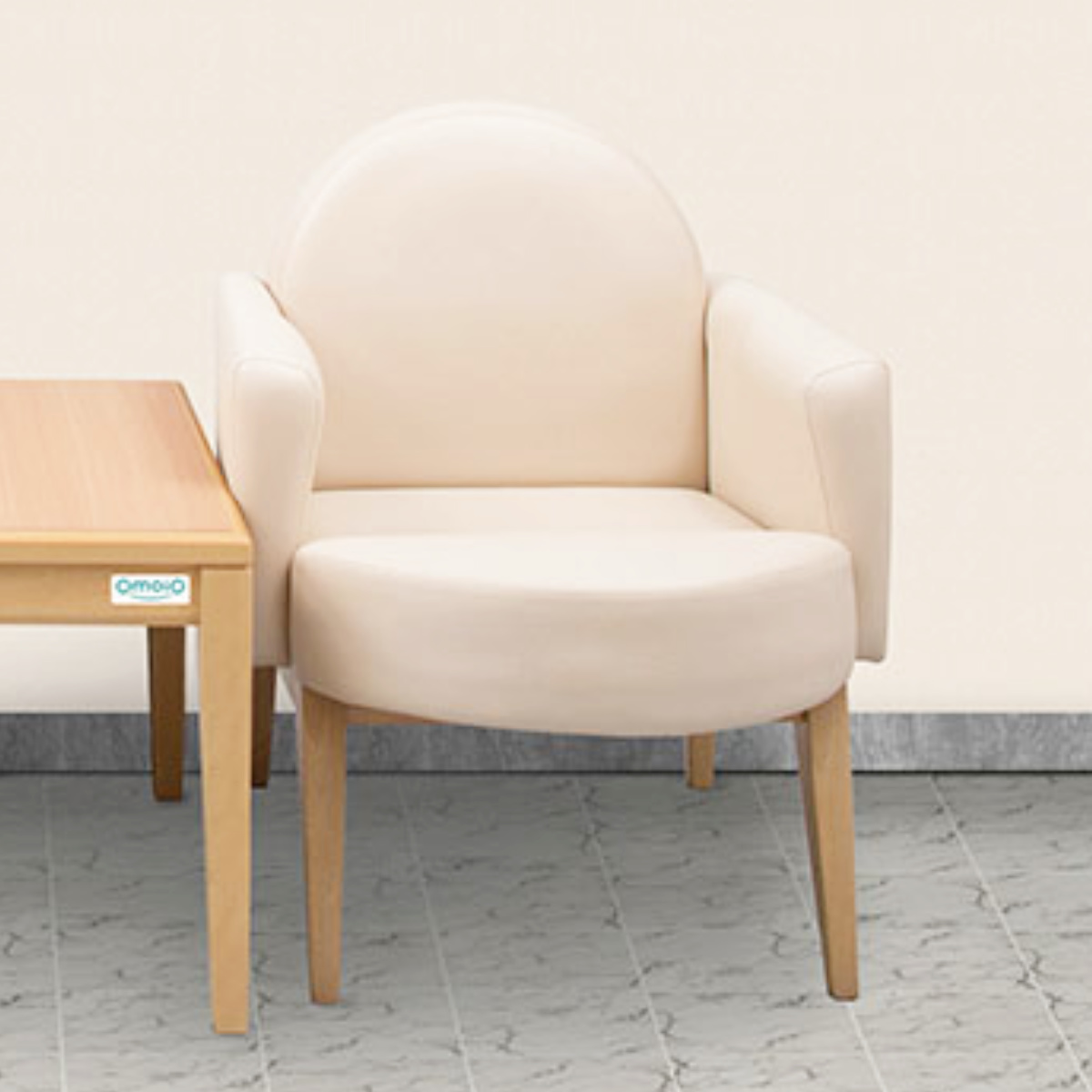 授乳チェア 幅50cm JN チェアー50 ( 法人限定 山崎産業 ソファ 1人掛け シングル 肘掛け付き 授乳用 チェア チェアー 椅子 赤ちゃん ベビー 日本製 イス いす 休憩室 授乳室 児童館 抱っこ ミルク 座りやすい 疲れにくい 育児 )