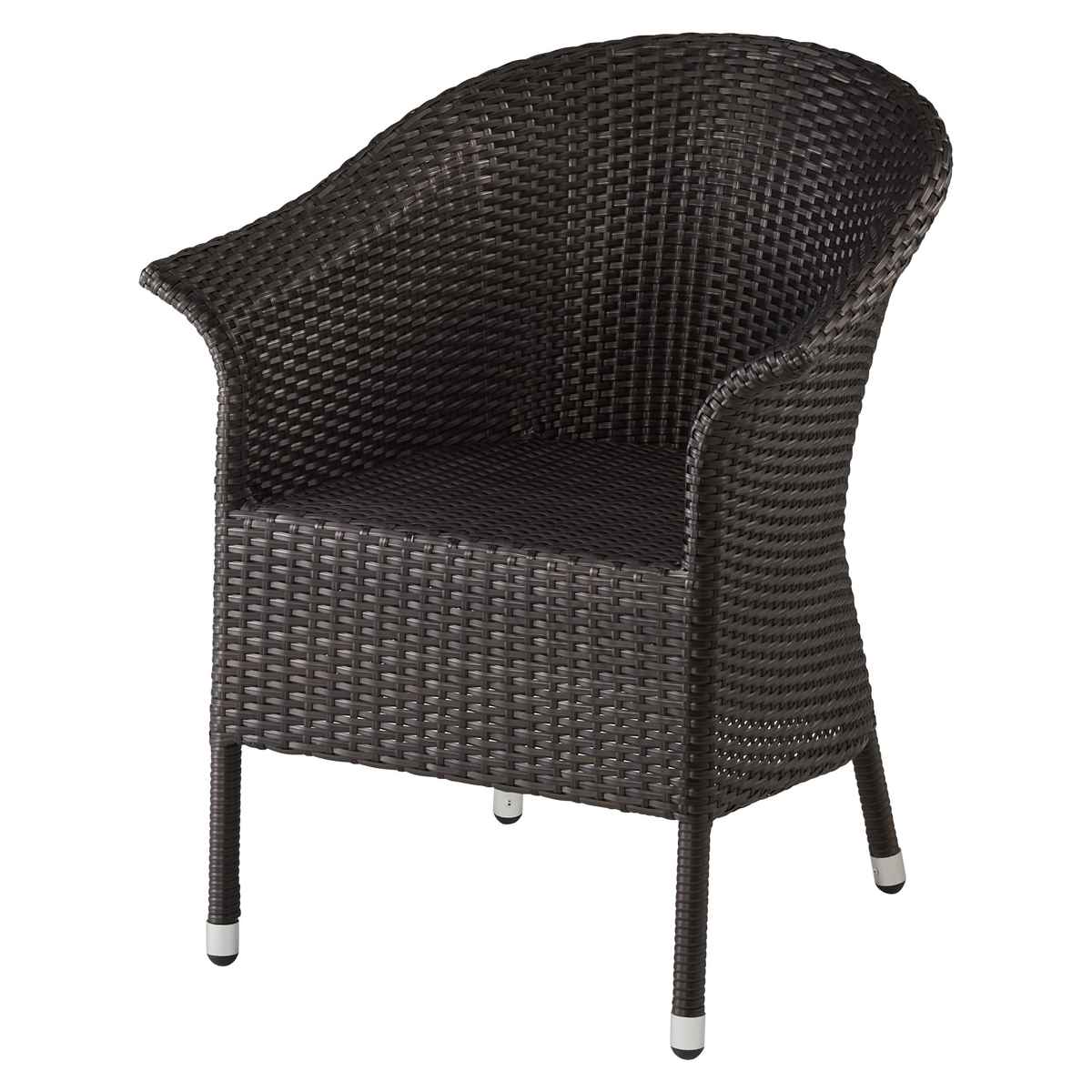 椅子 Gチェアー VN R-1 ガーデンチェア （ 法人限定 チェア ガーデン 庭 軽量 ラタン調 一人掛け カフェチェア カフェ バルコニー テラス モダン 屋外 軽い 高級感 ）