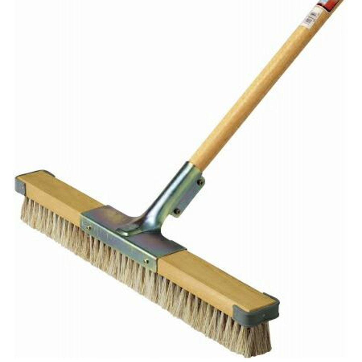 ブラシ コンドル フロアブラシ 幅60cm ( デッキブラシ 柄付きブラシ 柄 持ち手 長尺 山崎産業 業務用 体育館 学校 施設 フロア )