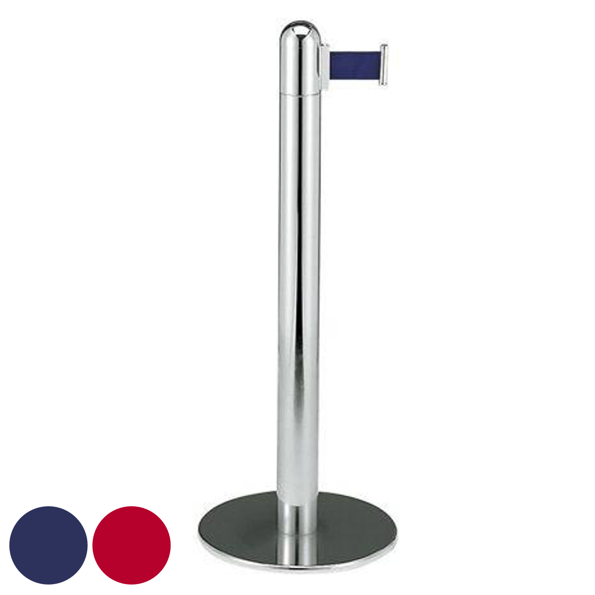 ガイドポール スタート IB-76（クローム） （ 山崎産業 ） 【レッド】