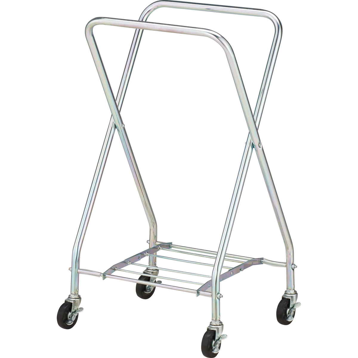 フレーム コンドル リサイクルカートY-4MT （ 法人限定 山崎産業 台車 カート 積載量20kg フレームのみ ゴミ箱 ストッパー付きキャスター 業務用 ダストカート 運搬台車 スチール製 運搬 回収 ）