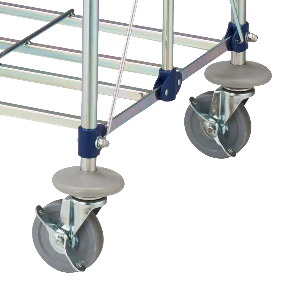 フレーム コンドル リサイクル用システムカート自立式OS ( 法人限定 山崎産業 台車 カート 積載量40kg 折り畳み式 フレームのみ ゴミ箱 分別 ストッパー付きキャスター 分別カート 業務用 ダストカート 運搬台車 運搬 回収 ) 【ブラック】 ブラック