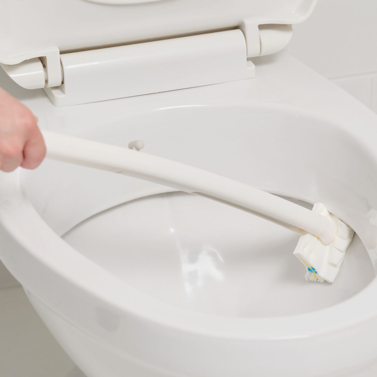 トイレクリーナー いつでも清潔流せる トイレ掃除 （ トイレ ブラシ 使い捨て クリーナー スタンド付 衛生的 掃除用品 掃除グッズ 便利グッズ 掃除ブラシ ）
