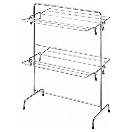 物干し タオル掛け 12枚干し ステンレス （ タオル干し 室内物干し 洗濯物干し 室内用物干し スタンド 美容室 ホテル ）