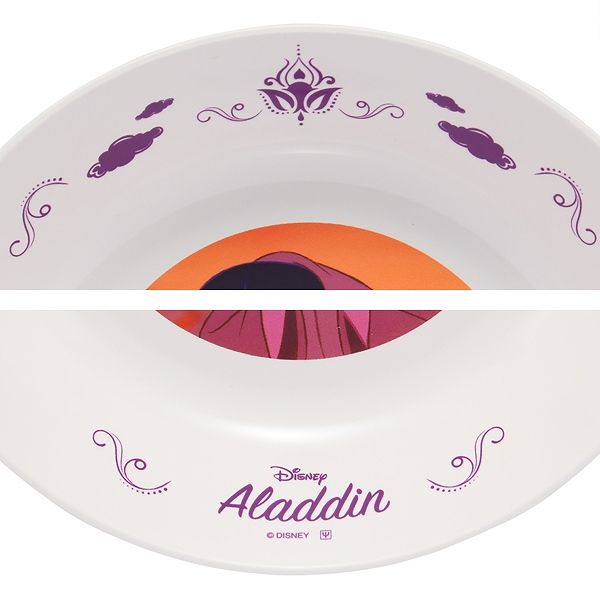 Dショッピング プレート 18cm アラジン 皿 食器 プラスチック 日本製 キャラクター 中皿 丸 取り皿 割れにくい ディズニー ジャスミン ディズニープリンセス 平皿 パン ライス 取皿 かわいい 絵皿 カテゴリ 食器の販売できる商品 リビングート