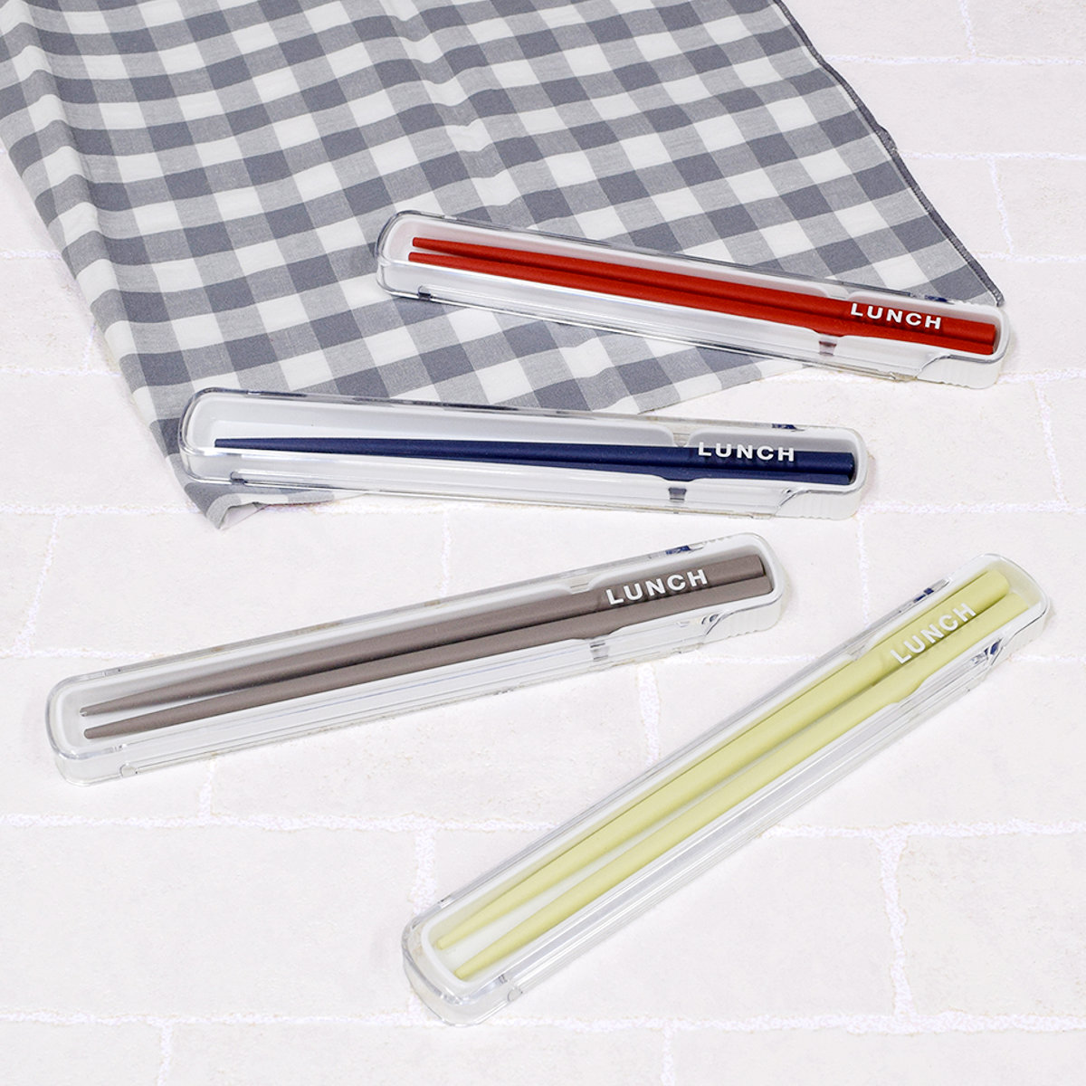 箸ケース 24t.f.L 箸&ケース ( 食洗機対応 18.5cm 箸 箸&箸箱セット 箸箱セット お箸 日本製 食洗機OK はし 弁当 お弁当 スライド式 折れ曲げ式 持ち運び お弁当用 携帯用 おしゃれ ) 【グレー】 グレー