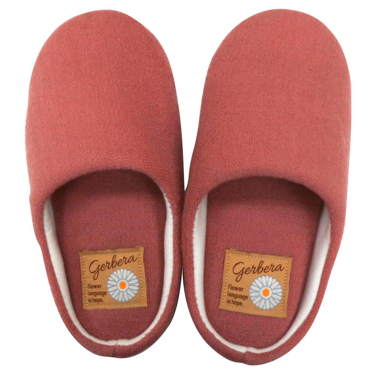 トイレスリッパ シャンフル トイレ スリッパ ( ルームスリッパ ルームシューズ トイレ用スリッパ 単品 トイレのスリッパ 23cm M 洗える 洗濯 ウォッシャブル ワンポイント 室内 トイレ用品 トイレグッズ ) 【ピンク】 ピンク