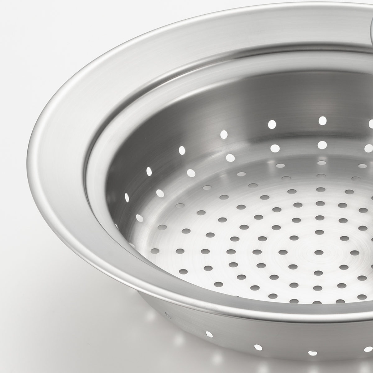 蒸し皿 20~22cm用 お鍋にのせて簡単蒸しプレート ドーム型 日本製 ( 蒸し器 調理用品 調理器具 蒸し目皿 お手軽 ステンレス製 キッチン用品 台所用品 下ごしらえ 便利グッズ 蒸し料理 スチーム調理 ヘルシー料理 )