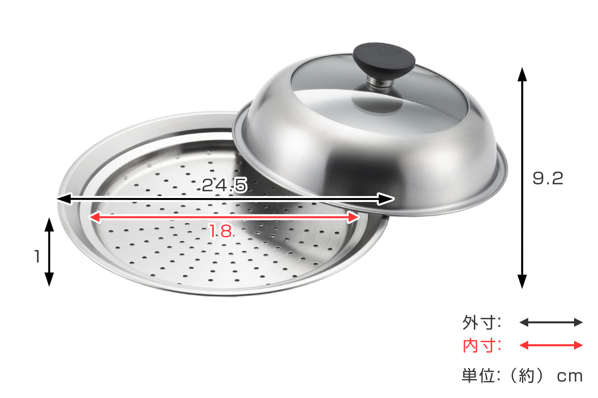 ムスイウィズ クッキングヒーター 専用鍋、ガラス蓋 smart-kitchen_s10012485
