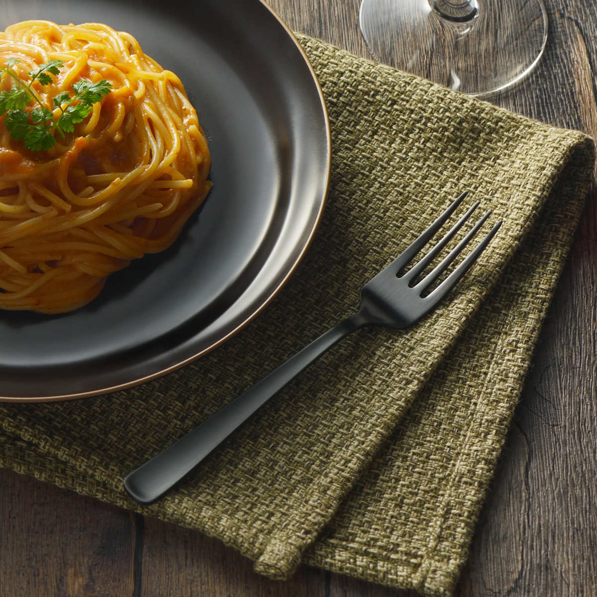 スプーン フォーク 墨彩 デザートスプーン デザートフォーク ( ステンレス 日本製 燕三条 カトラリー 18cm 17.5cm テーブルフォーク テーブルスプーン おしゃれ デザート 丈夫 錆びにくい シンプル モダン 食事 来客用 ) 【スプーン】 スプーン