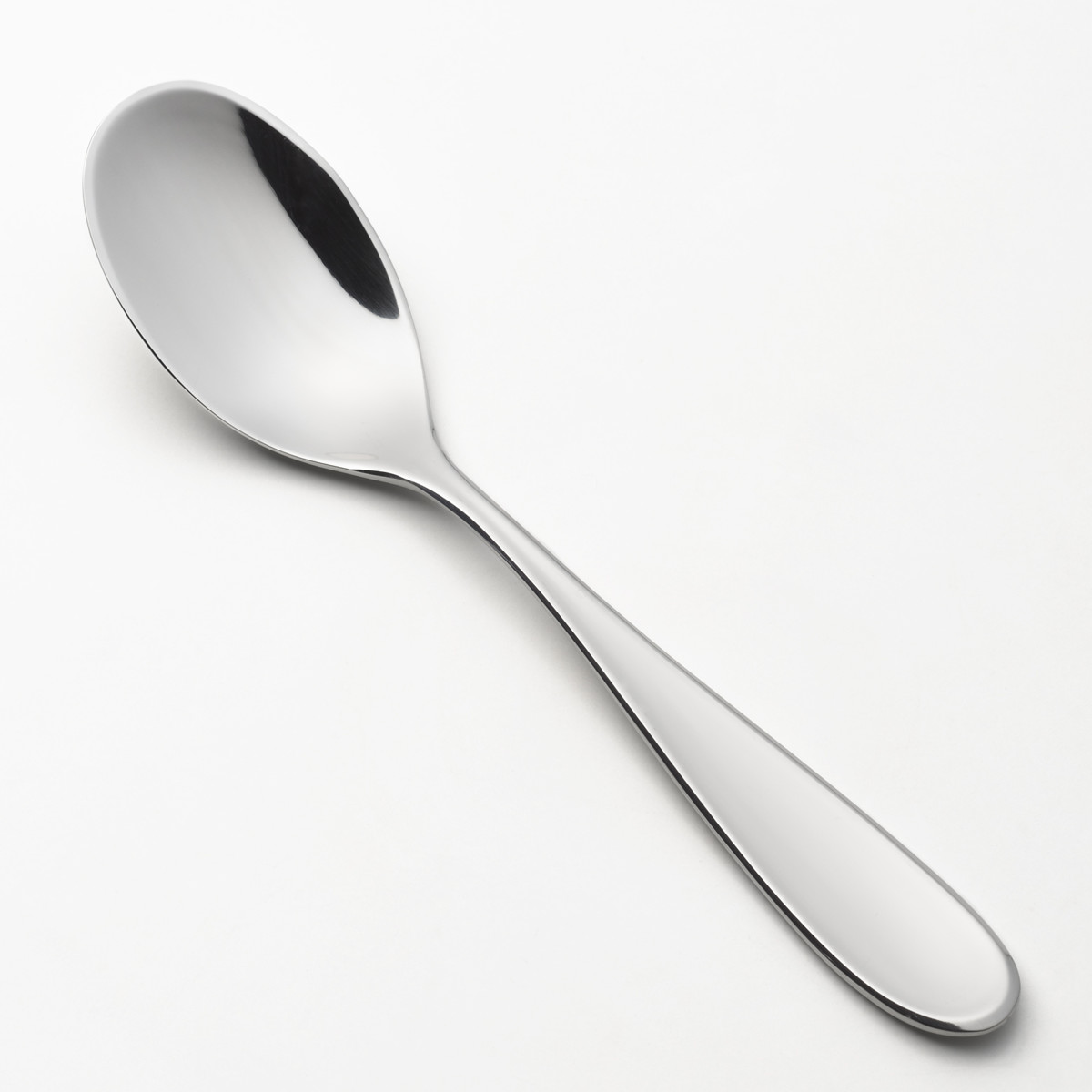 スプーン すくいやすいカレースプーン ( ステンレス 日本製 燕三条 カレー カトラリー 18cm おしゃれ シンプル 食事 メイン料理 シチュー ご飯 オムライス ステンレス製 )