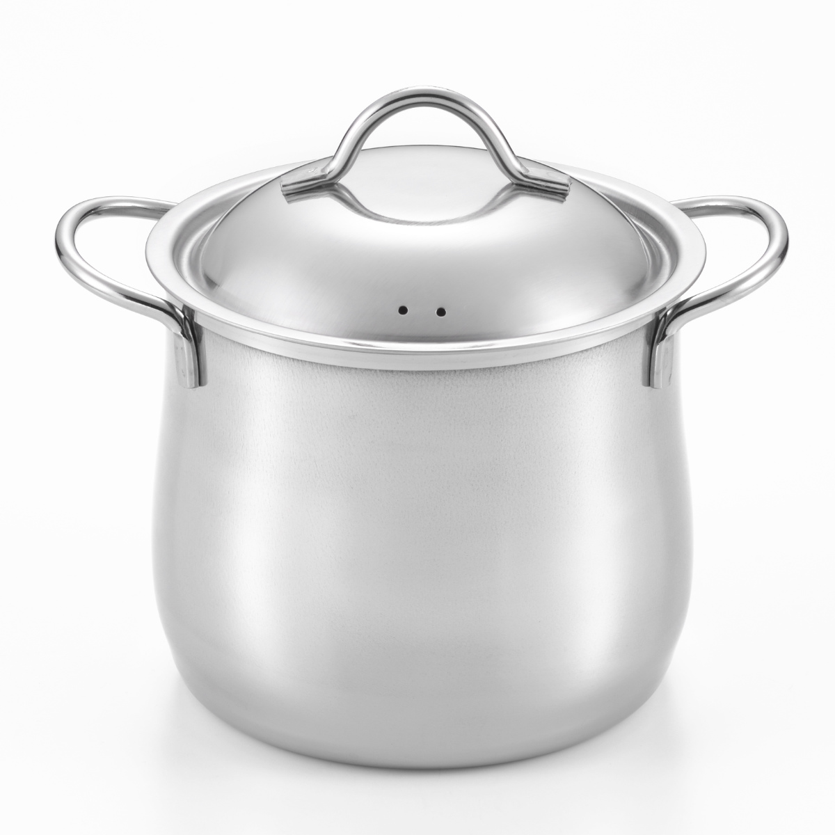 両手鍋 14cm 深型 IH対応 煮込み鍋 ステンレス製 日本製 ( ガス火対応 両手なべ パスタポット パスタ鍋 小鍋 14センチ ステンレス鍋 鍋 茹で鍋 蓋付き 深型鍋 コンパクト 国産 燕三条 )