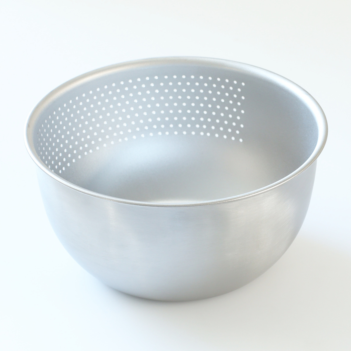 米研ぎボウル 21cm ステンレス製 生活のかたち 日本製 洗米ボウル ( ボウル 米研ぎ 米とぎ 米研ぎ用ボウル 食洗機対応 21センチ 米研ぎボール 水切り 米 下ごしらえ お米 洗米ボール 洗米 )