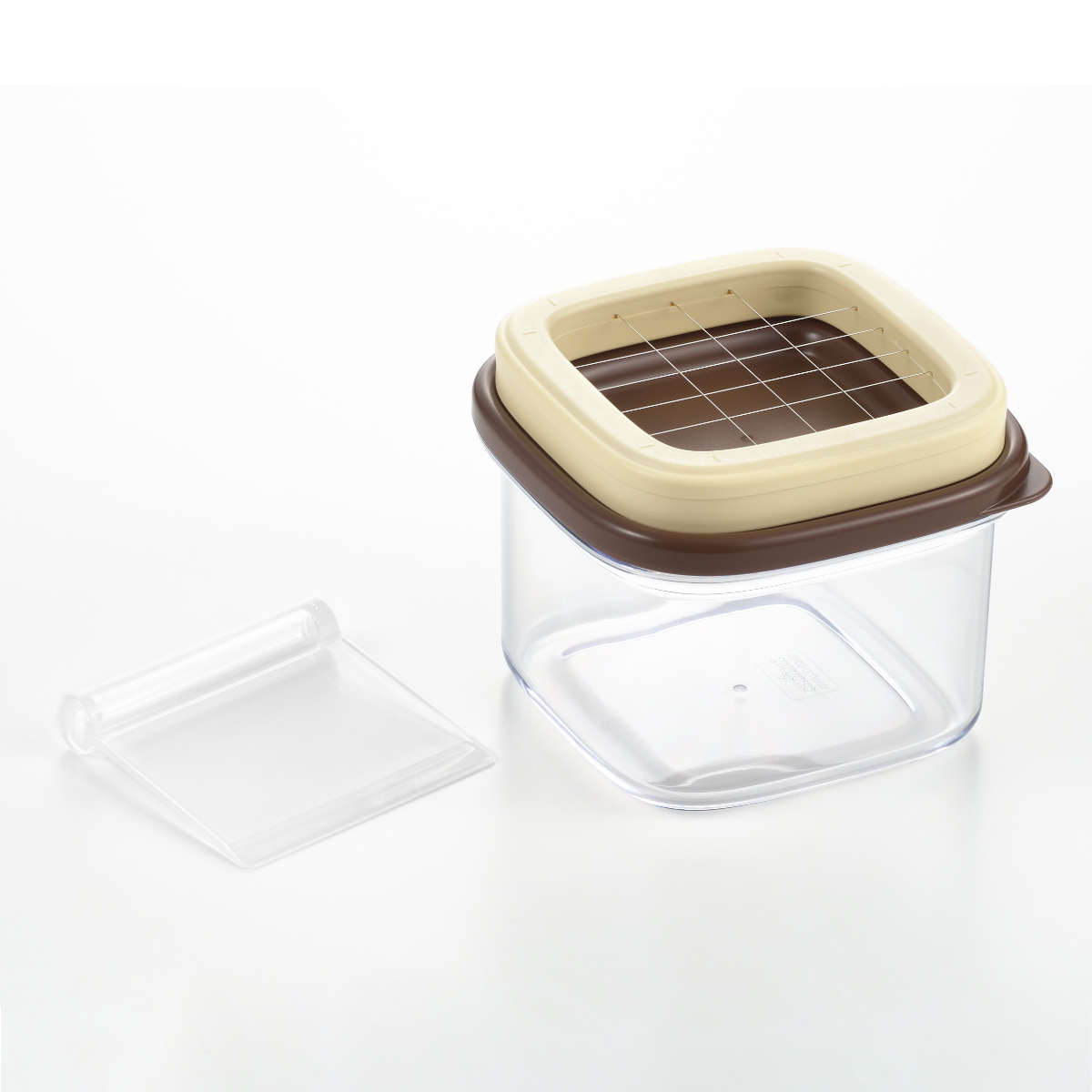 バターケース ホームベーカリー倶楽部 すぐ切れる バターカッター ケース付 ( 保存容器 日本製 カット バター入れ バター保存 プラスチック 蓋 200g バター容器 カッター ワイヤーカッター スケッパー お菓子作り ケース 冷蔵庫 )