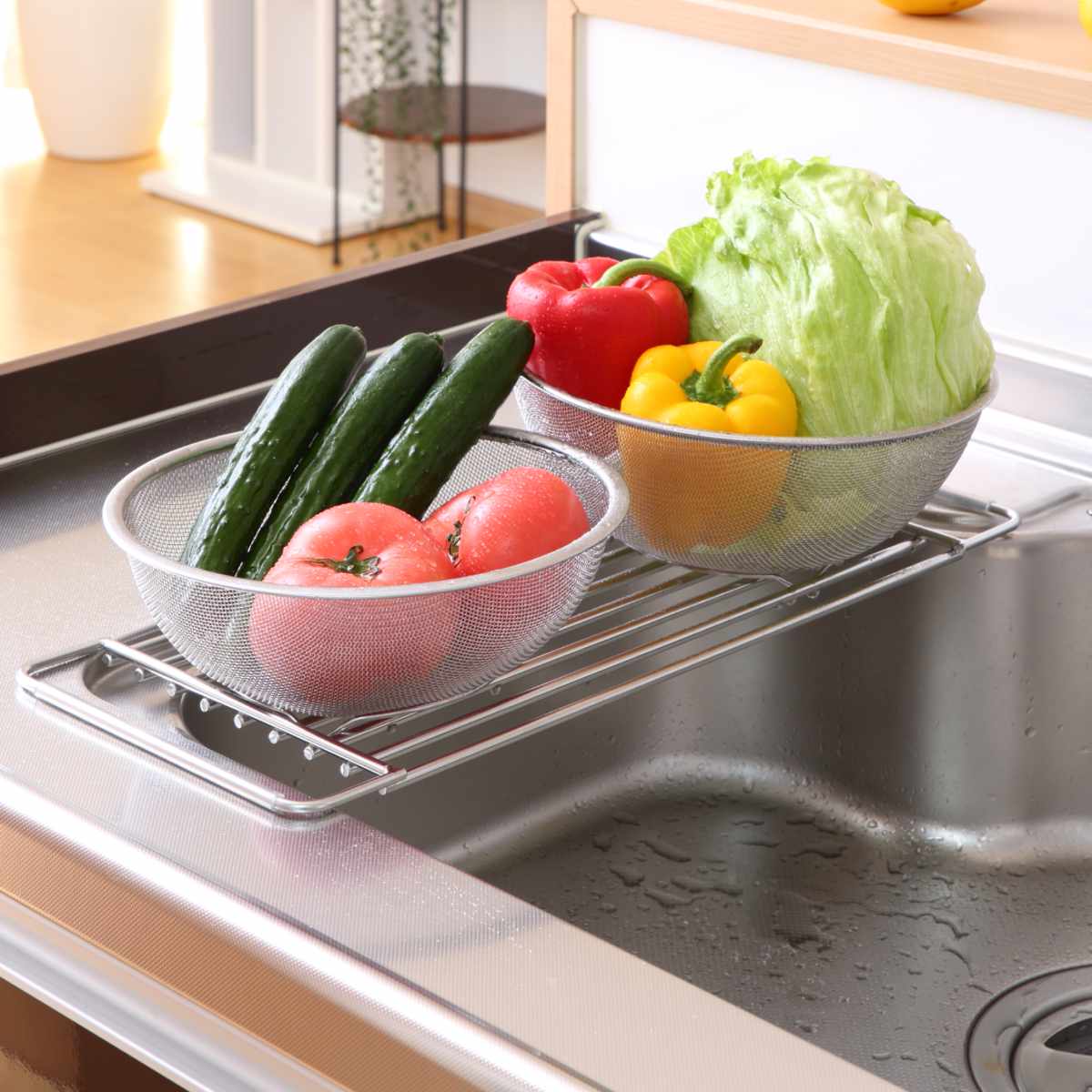 ☆地域限定送料無料☆工場整備品☆水切りシンク　幅1200 業務用 新品 [組立式] 業務用 水切り付 2槽シンク（流し台
