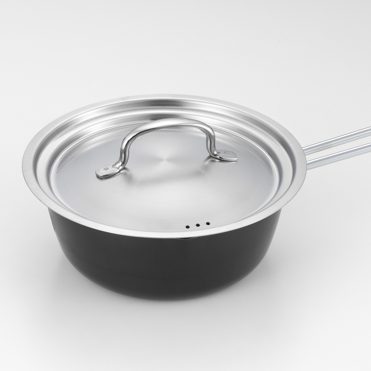 フライパン&いため鍋 鍋蓋 3点セット 18cm 20cm IH対応 シースタイル 鉄製 日本製 ( ガス火対応 炒め鍋 片手鍋 鉄鍋 鉄製フライパン 鉄のフライパン 蓋 フタ フライパン蓋18センチ コンパクト フライパン 20センチ 天ぷら鍋 )