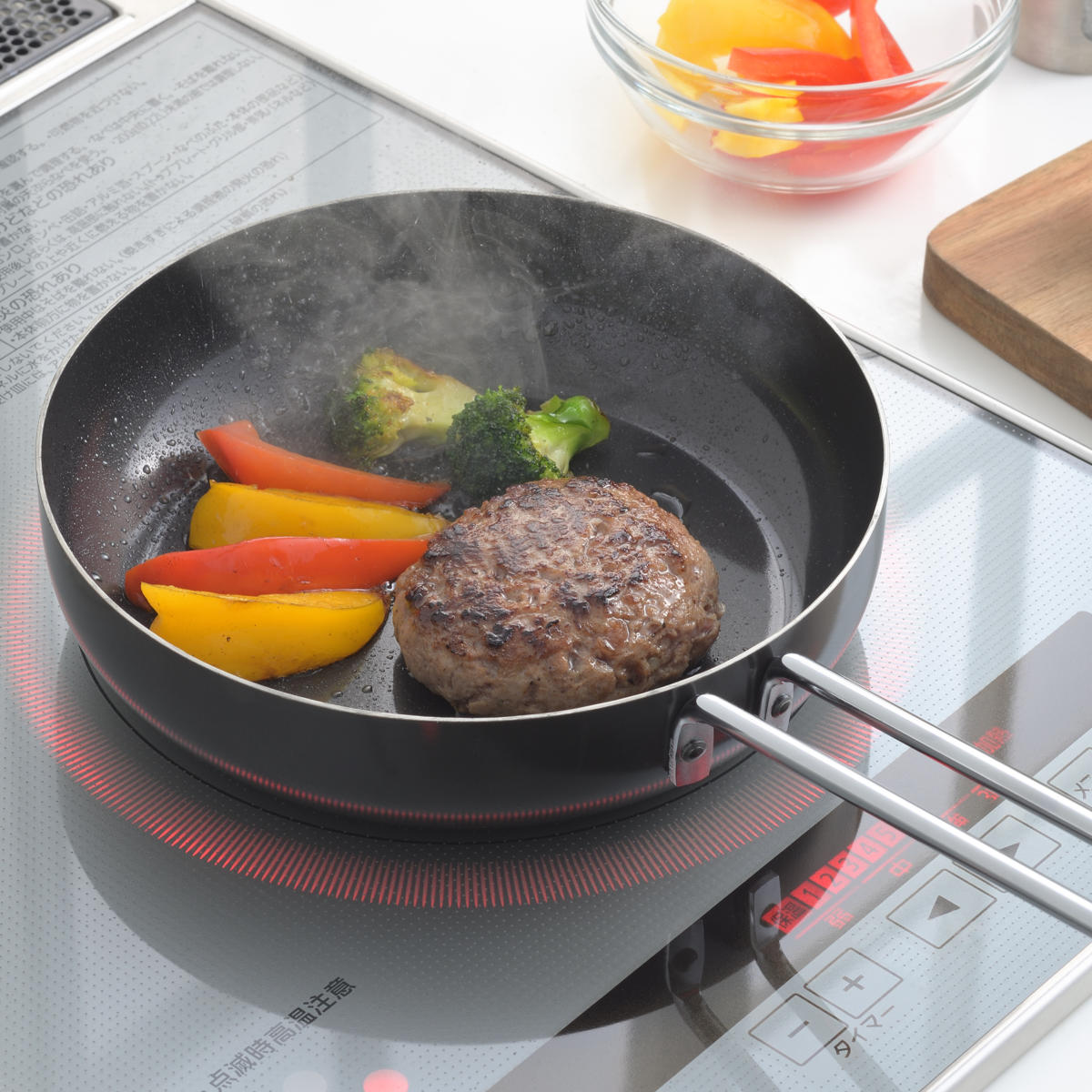 フライパン&いため鍋 鍋蓋 3点セット 18cm 20cm IH対応 シースタイル 鉄製 日本製 ( ガス火対応 炒め鍋 片手鍋 鉄鍋 鉄製フライパン 鉄のフライパン 蓋 フタ フライパン蓋18センチ コンパクト フライパン 20センチ 天ぷら鍋 )