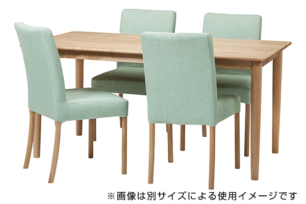 ダイニングテーブル 北欧風 天然木 アルダー材 ADAL 幅120cm （ 開梱