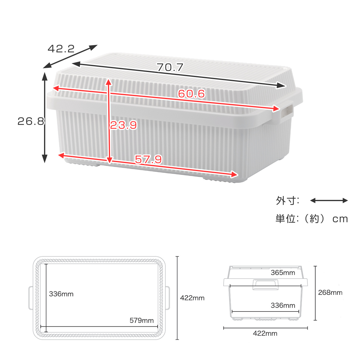 収納ボックス ふた付き 屋外 大型 収納ケース 収納 レジャー