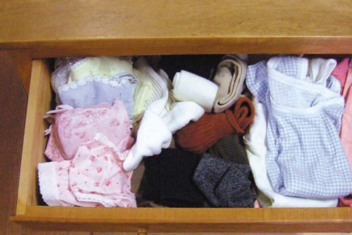 仕切りケース 幅14×奥行33×高さ9cm ランジェリー用 5個セット ( 小物収納 収納 引き出し 仕切り 収納ケース インナーケース 仕切りボックス プラスチック 間仕切り ケース 収納ボックス 間仕切りケース 引出し 整理整頓 ) 【ブラウン】 ブラウン