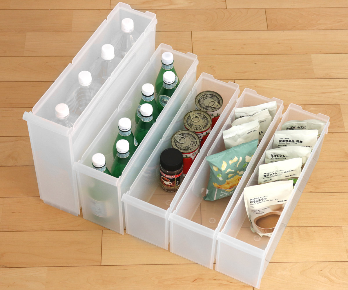 キッチンストッカー スリムストレージ ファイントールストッカー 幅14cm 5段 FTS-113 ( ストッカー スリム 収納ストッカー キッチン収納 隙間収納 14cm スリムストッカー すきま すき間 キッチン 収納 スリムキッチンラック 五段 )