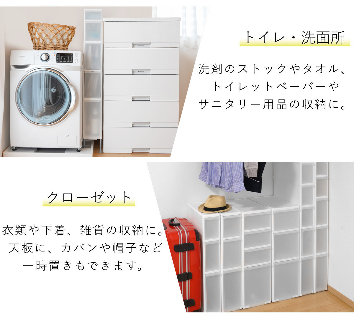 キッチンストッカー 幅17cm 5段 アジャスター付き スリムストレージ TS-10211A ( キッチン収納 キッチン スリム ストッカー 隙間収納 スリムキッチンラック スリムストッカー すき間収納 洗面所 脱衣所 プラスチック製 )