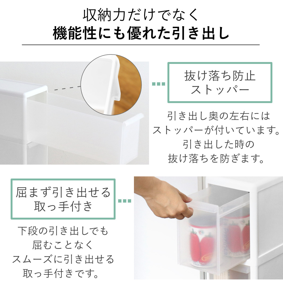 キッチンストッカー スリムストレージ トールストッカー 幅17cm 4段 TS-4 ( キャスター付き ストッカー スリム 収納ストッカー キッチン収納 隙間収納 17cm スリムストッカー すきま すき間 キッチン 収納 スリムキッチンラック )